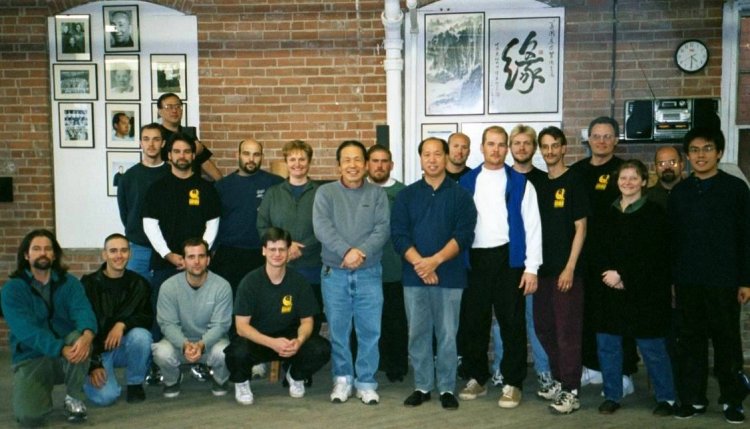 Carl Dechiara with his teacher Master Kenneth Chung (1991-2010)